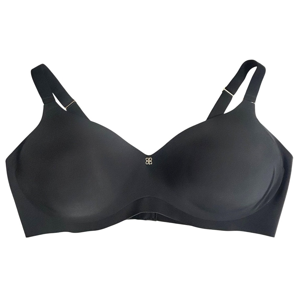 Honeylove CloudEmbrace T Shirt Bra‎ 42C Black Comfortable Supportive Wireless